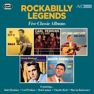 Rockabilly Legends - Five Classic Albums (Oh! Suzie Q/Whole Lotta: Shakin'/Let's Think About Livin'/