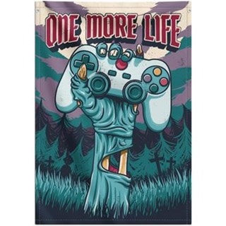 One More Life Wall Flag