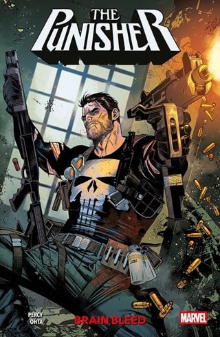 Punisher Red Band: Brain Bleed Paperback Marvel Comics Graphic Novel