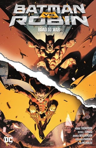 Batman Vs. Robin Road To War DC Comics Graphic Novel