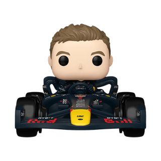 Max Verstappen With RB20 315 Oracle Red Bull Racing F1 Funko Pop Vinyl Rides Super Deluxe
