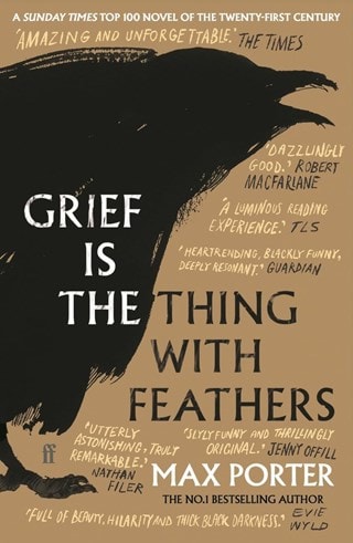 Grief Is The Thing With Feathers Paperback By Max Porter