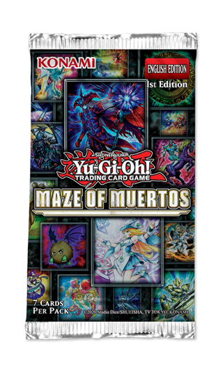 Maze Of Muertos Booster Pack Yu-Gi-Oh! Trading Cards Assortment