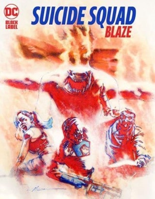 Blaze Suicide Squad DC Comics Graphic Novel