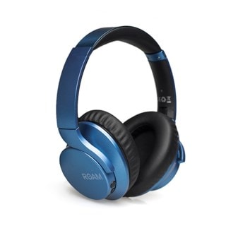 Roam R-Lab Metallic Blue Bluetooth Active Noise Cancelling Headphones