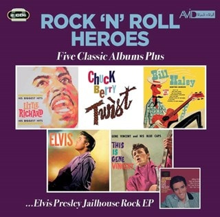Rock 'N' Roll Heroes - Five Classic Albums Plus: His Biggest Hits/Twist/Live It Up/Elvis/This Is Gen