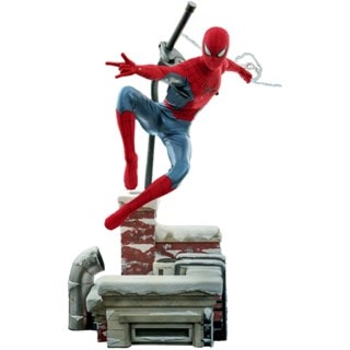 1:6 Spider-Man Deluxe (New Red And Blue Suit) Spider-Man: No Way Home Hot Toys Figurine