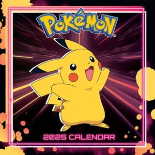 Pokemon 2025 Square Calendar