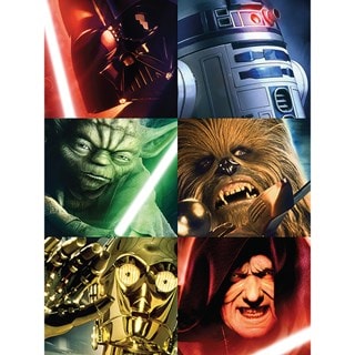 Character Squares Star Wars Canvas Print 60 x 80cm