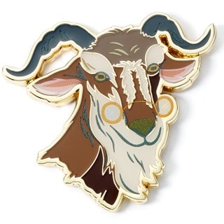 Dr Dillamond Wicked For Good Pin Badge