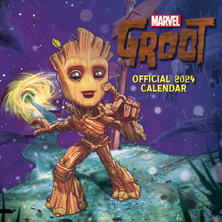 I Am Groot 2024 Square Calendar