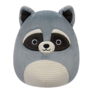 7.5" Rocky Grey Raccoon With White Corduroy Belly Original Squishmallows Plush