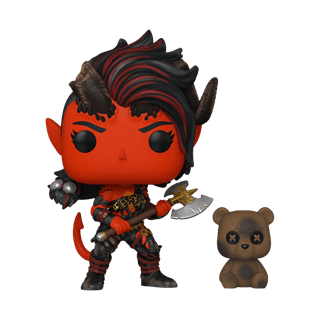 Karlach With Clive 1018 Baldurs Gate Funko Pop Vinyl & Buddy