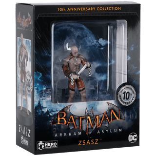 Zsasz Batman Arkham Asylum 1:16 Figurine With Magazine: Hero Collector
