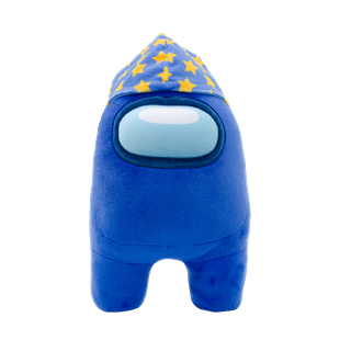 Blue With Wizard Hat Among Us Plush