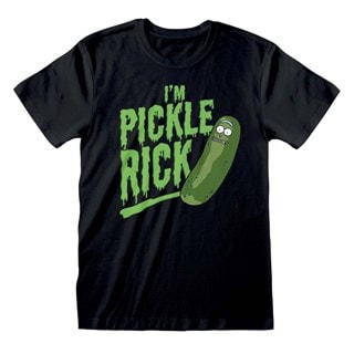 Pickle Rick Rick & Morty Black Tee