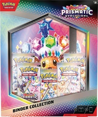 Scarlet & Violet 8.5 Prismatic Evolution Binder Collection Pokemon Trading Cards