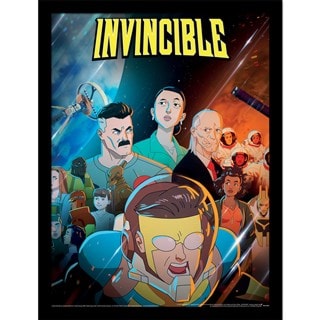 Invincible Framed 30cm x 40cm Print