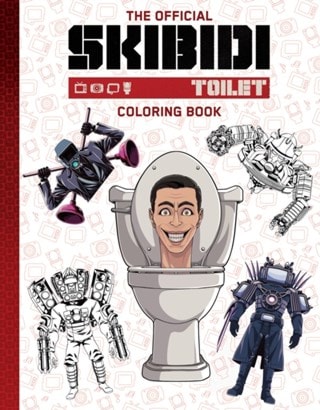 The Skibidi Toilet Colouring Book