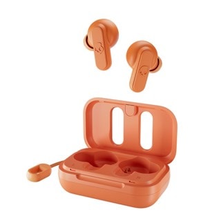 Skullcandy Dime Golden Orange True Wireless Bluetooth Earphones