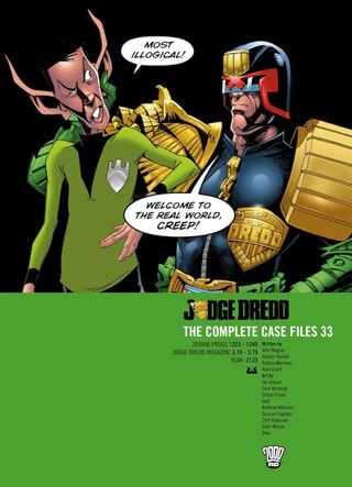 Judge Dredd The Complete Case Files Volume 33 Paperback By John Wagner