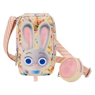 Zootopia 2 Cell Phone Loungefly Crossbody Bag With Coin Bag