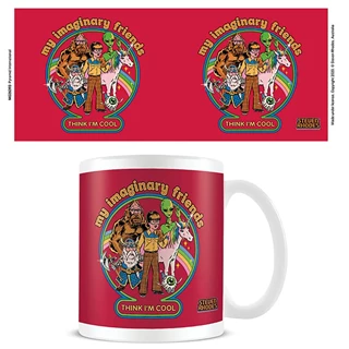 My Imaginary Friends Think I'm Cool Steven Rhodes Mug