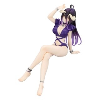 Albedo Dark Purple Swimsuit Noodle Stopper Figure