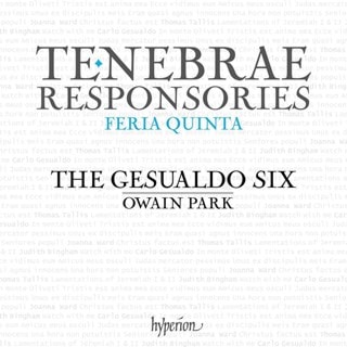 The Gesualdo Six: Tenebrae Responsories - Feria Quinta