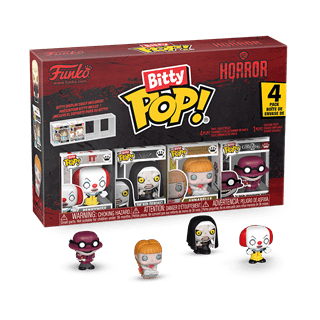 Warner Bros Horror Series 2 Funko Pop Bitty 4 Pack