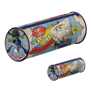 Going Merry Barrel Pencil Case One Piece Live Action Stationery