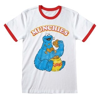 Munchies Sesame Street White Tee