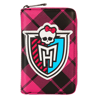 Monster High Crest Zip Around Loungefly Wallet
