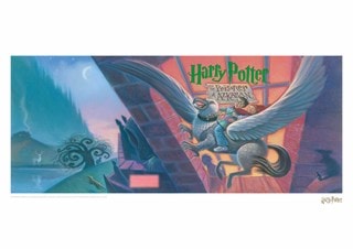 Harry Potter: Prisoner Of Azkaban Book Cover Art Print