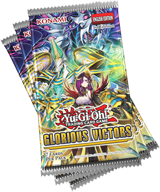 Glorious Victors 3-Pack Tuckbox Yu-Gi-Oh! Trading Cards