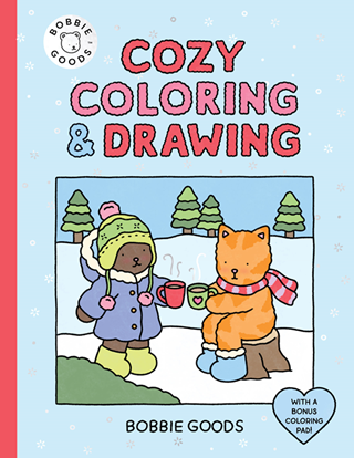 Bobbie Goods Cozy Colouring & Drawing Book