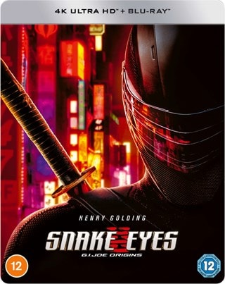 Snake Eyes Limited Edition 4K Ultra HD Steelbook