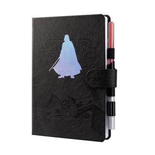 Darth Vader A5 Notebook & Light up Lightsaber Pen