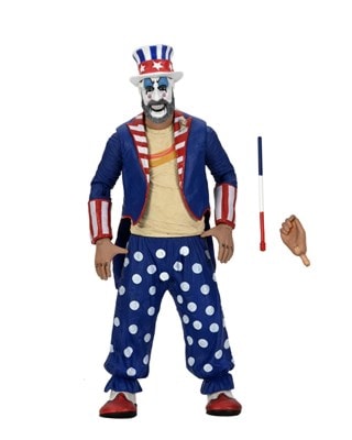 Captain Spaulding Tailcoat 20th Anniversary House Of 1000 Corpses Neca Scale Action Figure