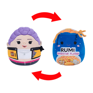 Rumi/Ramen K-Pop Demon Hunters Squishmallows Flipamallows  Plush
