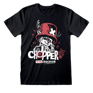 Tony Tony Chopper One Piece Black Tee