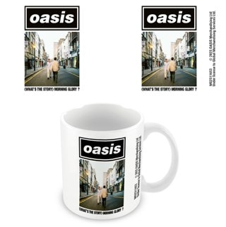 Oasis What's The Story Morning Glory Album Cover Mug