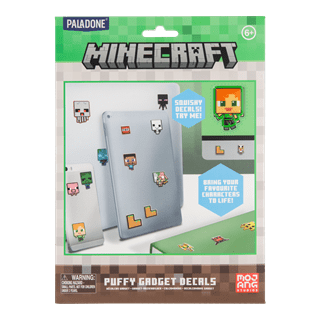 Minecraft Window Cling Decals