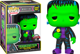 Frankenstein 1931 With Flower Blacklight 1227 Universal Monsters Funko Pop Vinyl