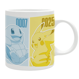 Pokemon Pikachu & Kanto Starters Mug