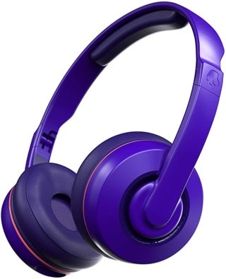 Skullcandy Cassette Retro Surf Purple Bluetooth Headphones