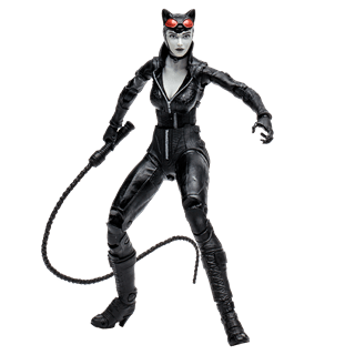 Catwoman B&W Build-A 7In Arkham City DC Gaming Figurine