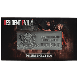 Resident Evil 4 Metal Exclusive Upgrade Ticket Replica