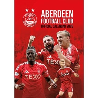 Aberdeen FC 2025 Calendar A3