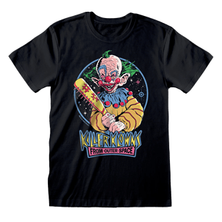 Killer Klowns X Steven Rhodes Baseball Bat Black Tee